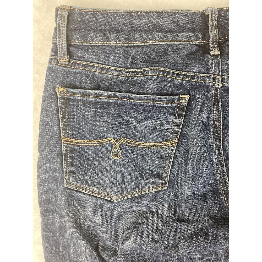 Lucky Brand Lolita Crop Low Rise Raw Hem Jeans Womens Blue Size 29 - Picture 14 of 16